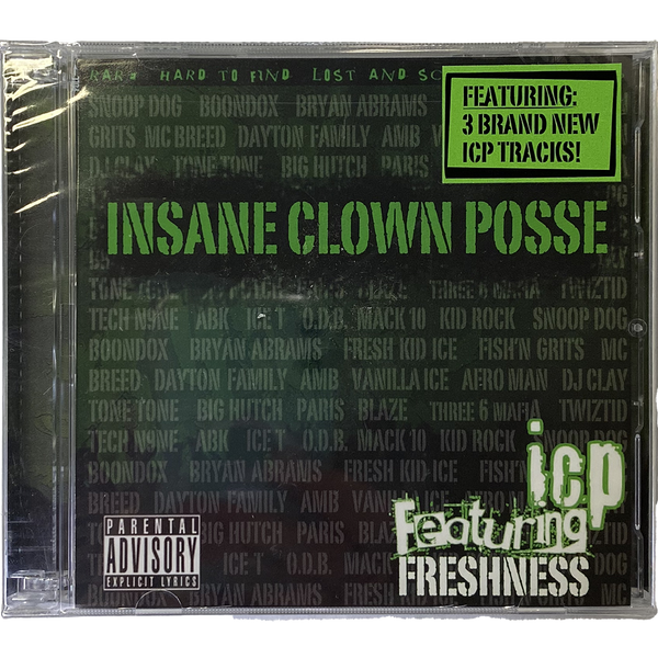 激レアinsane clown posse 2枚組CD Featuring Freshness