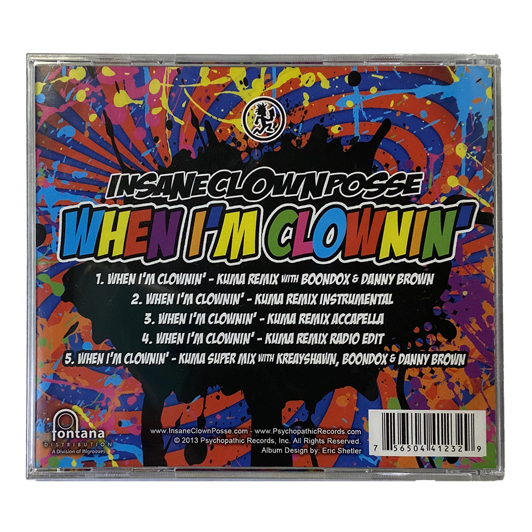 "When I'm Clownin" CD