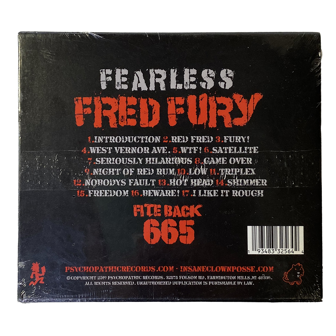 "Fearless Fred Fury" CD