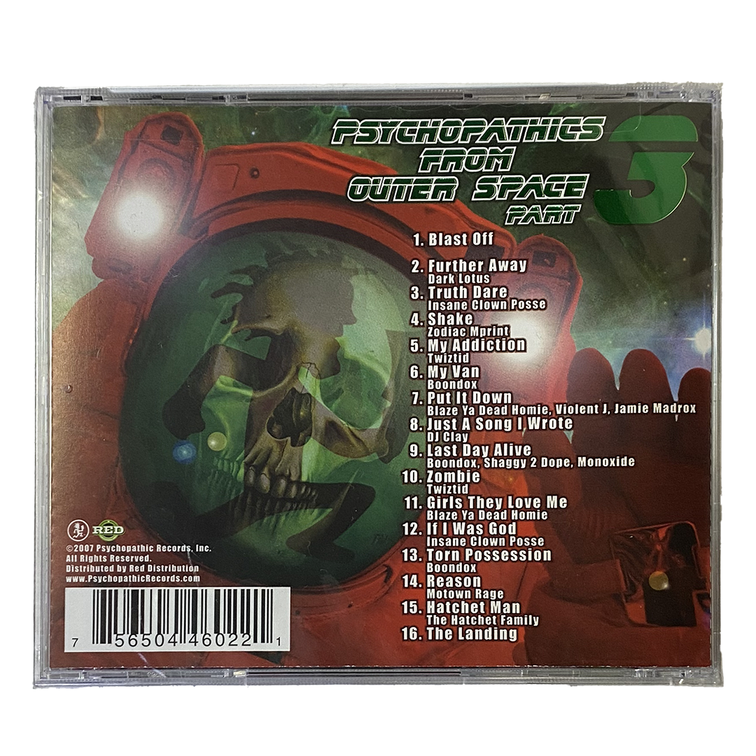 "Psychopathics From Outer Space Part 3" CD