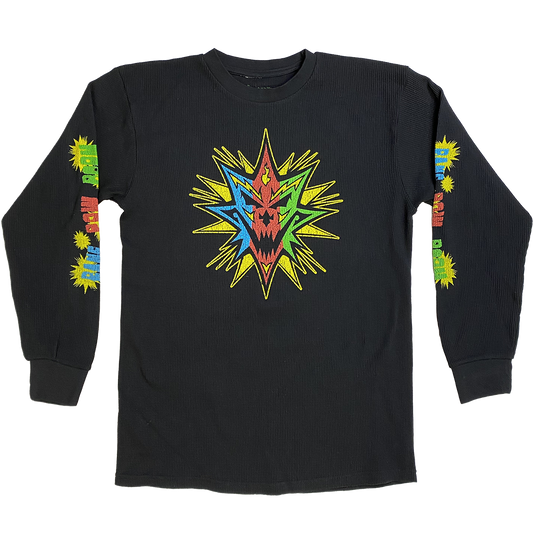 "Bang Pow Boom" Long Sleeve Thermal Shirt