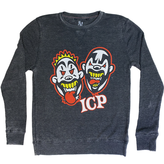 "BB Faces" Long Sleeve Thermal Shirt