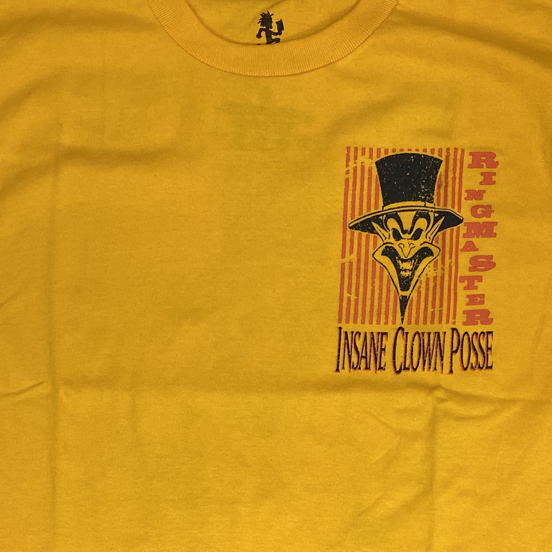 "Ringmaster Stripes" T-Shirt In Yellow