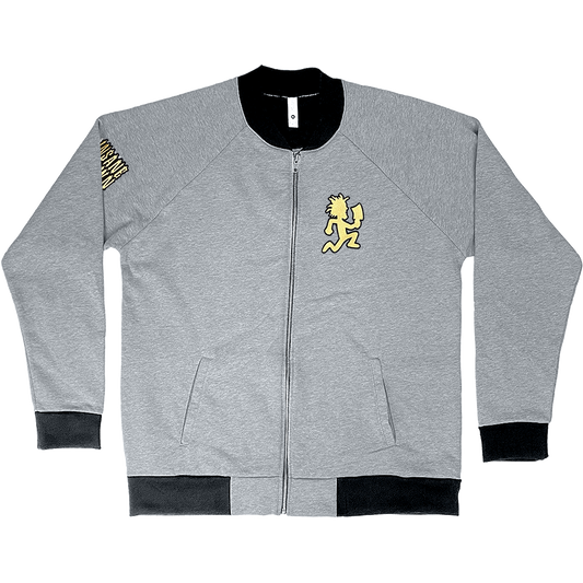 "Hatchetman" Embroidered Zip Fleece Bomber