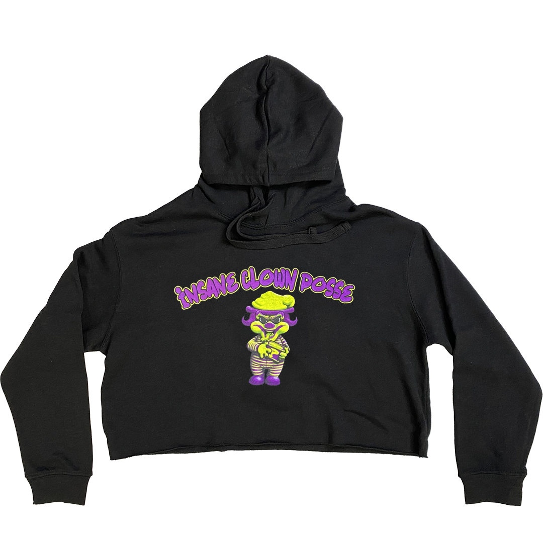 "Baby Riddle Box" Pullover Crop Hoodie